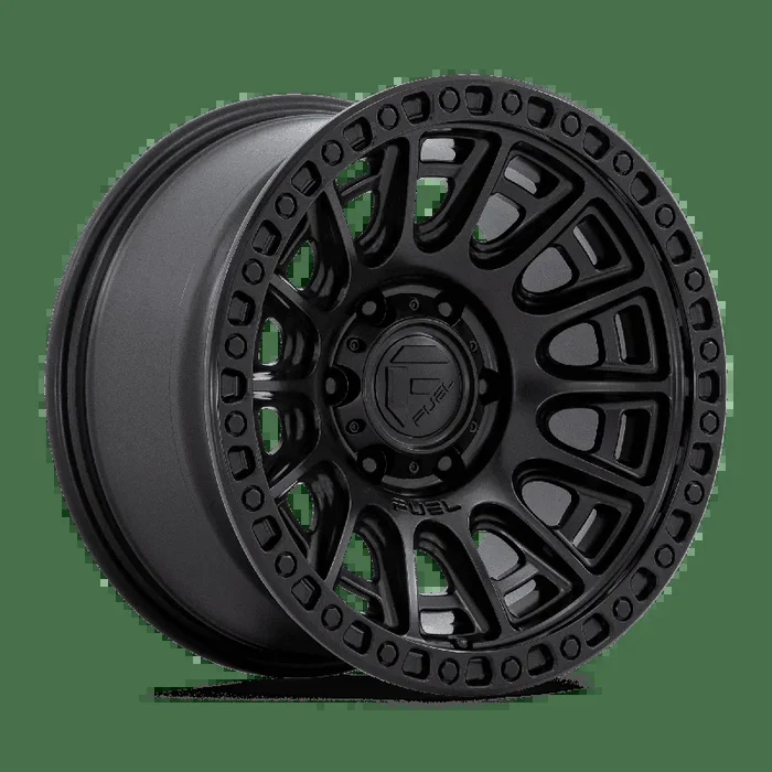 Fuel Cycle 17×8.5 Cast Aluminum Wheel Blackout / Matte Gunmetal / Platinum / Candy Red