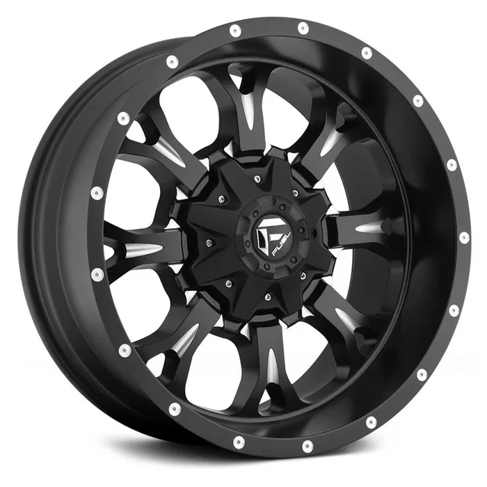 Fuel D517 Krank 1PC Wheels (20×12 6×135 ET -44) Matte Black Milled