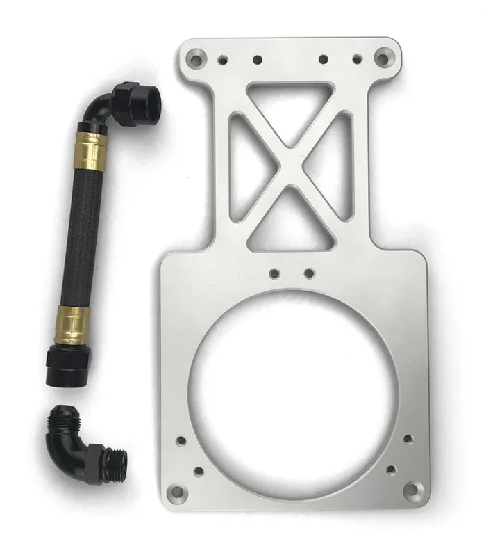 Fuelab Fuel Surge Tank Upgrade Kit (Bracket/Hardware/Hose Assembly/90 Degree Fitting) – 290mm System