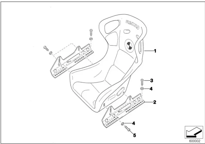 Genuine BMW 07119901415 E36 Fillister-Head Screw M8X20 (Inc. 318iS & 320i)
