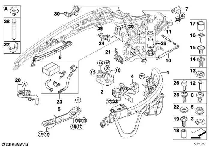 Genuine BMW 07147135926 E93 E89 Threaded Plug (Inc. 318i, Z4 35i & 330i)