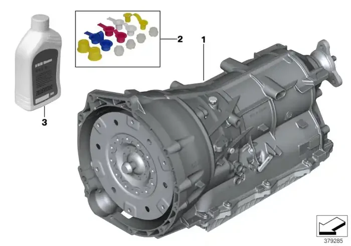 Genuine BMW 24008744785 G01 G02 Automatic Transmission Eh GA8HP50X – Z8J (Inc. X3 30iX & X4)