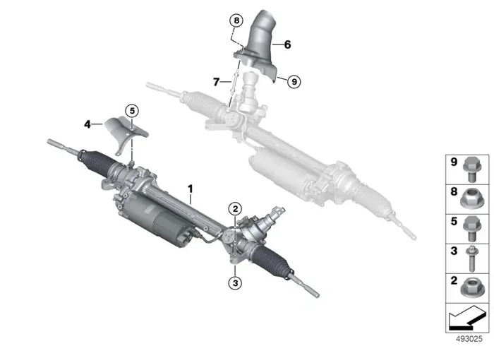 Genuine BMW 32106896215 G29 Exch. Steering Box, Electr. (Inc. Z4 M40i, Z4 30i & Z4 20i)