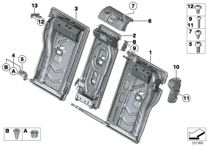Genuine BMW 52207277857 F21 Actuation Unit (Inc. 220d, 225d & 320dX)