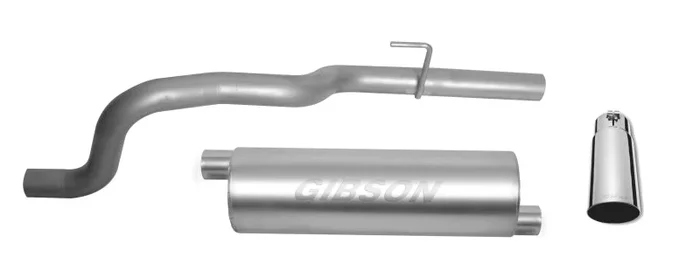 Gibson 02-04 Jeep Grand Cherokee Laredo 4.0L 2.5in Cat-Back Single Exhaust – Stainless
