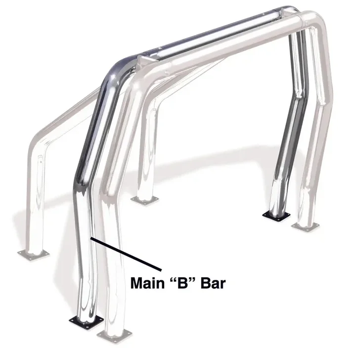 Go Rhino 90002C – Classic tubular bed bar styling for truck beds