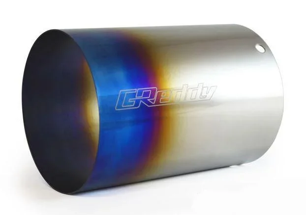 GReddy Revolution RS Titanium Exhaust Tip – 115mm Diameter/170mm Length (11001147)