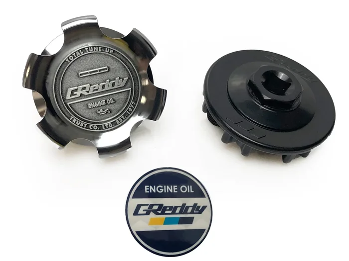GReddy Type-B Oil Filler Cap – Chrome | Multiple Subaru Fitments (13901526)