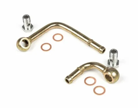 GrimmSpeed Turbocharger Coolant Line Kit – Replacement For GS EJ Turbos | 2002-2014 Subaru WRX, 2004-2021 Subaru WRX STI, and 2005-2009 Subaru Legacy GT (123001)