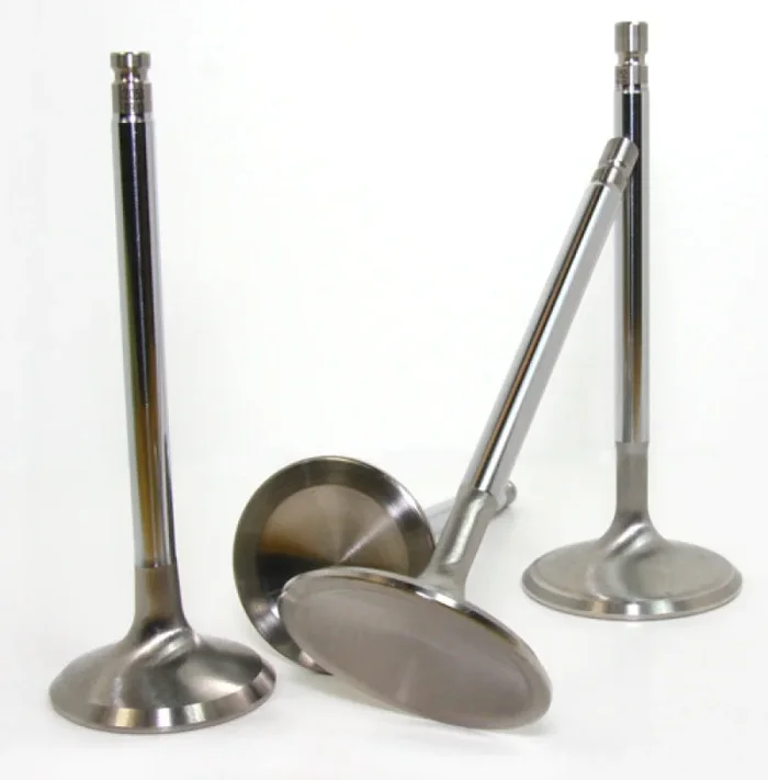 GSC P-D Chrome Polished Super Alloy Exhaust Valve – 32.15mm Head STD Kit | 2009-2021 Nissan GTR (2055-12)