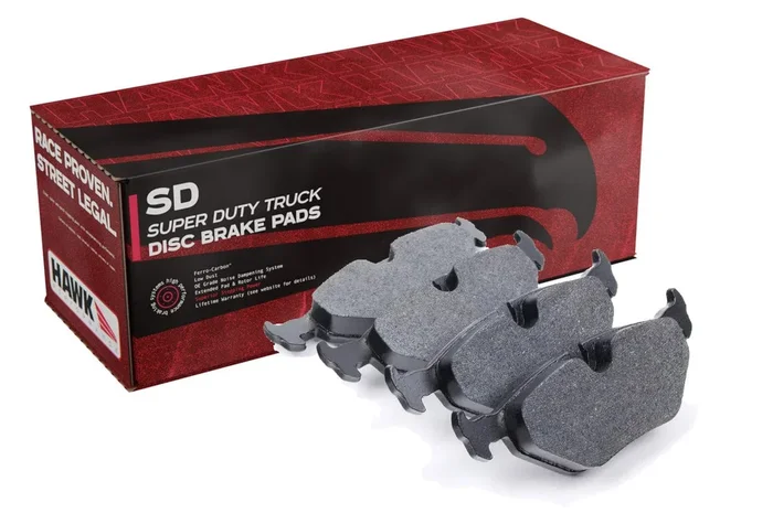 Hawk 06 Chevy Avalanche 2500 / GMC Truck / Hummer Super Duty Street Rear Brake Pads