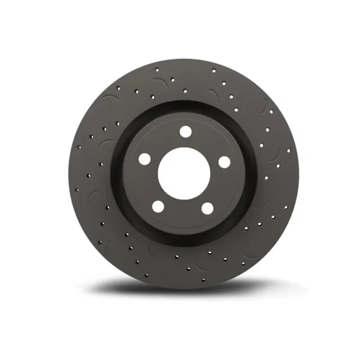 Hawk Talon Drilled & Slotted Rear Brake Rotor Set | 2007-2008 Infiniti G35 Sport (HTC5005)