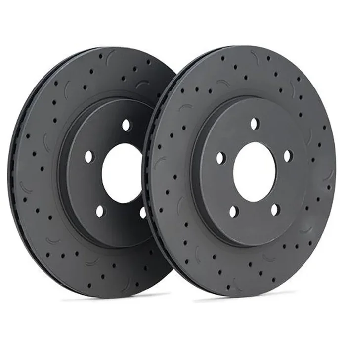 Hawk Talon Front Brake Rotor Set | 2010-2015 Hyundai Genesis w/ Brembo Brakes (HTS5077)