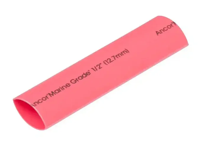 HEAT SHRINK TUBING 1/2′ X 48′ RED