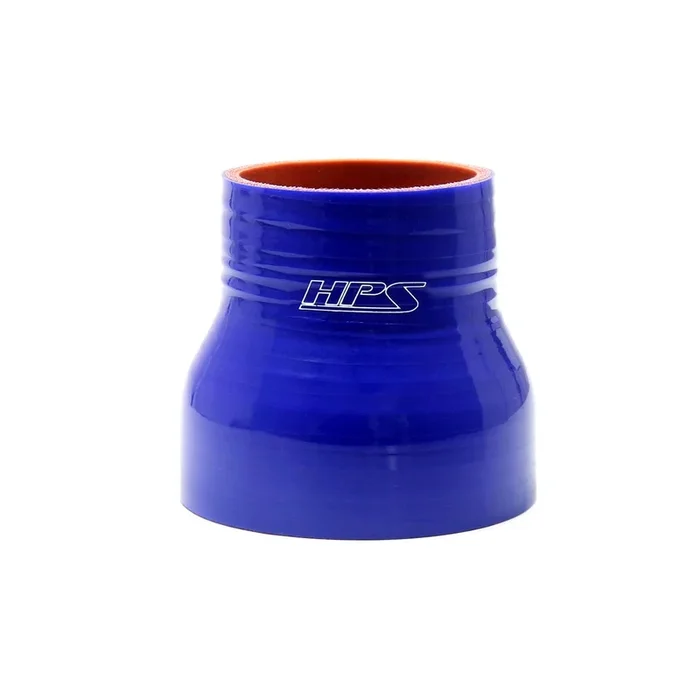 HPS 1-1/8 ” – 1.5 ” ID , 3 ” Long High Temp 4-ply Reinforced Silicone Reducer Coupler Hose Blue (28mm – 38mm ID , 76mm Length)