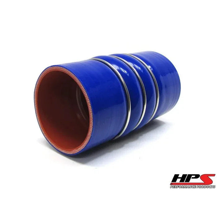 HPS 2.5 ” ID , 6 ” Long High Temp 4-ply Reinforced Silicone CAC Coupler Hose Cold Side (63mm ID , 152mm Length)