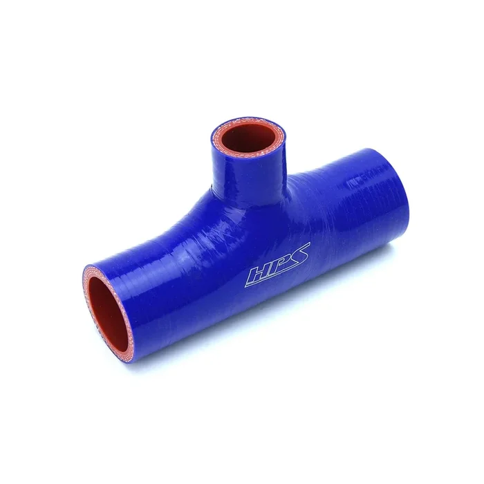HPS 2 ” ID , 1 ” ID branch Blue Silicone Coupler Coolant T Hose Tee Adapter