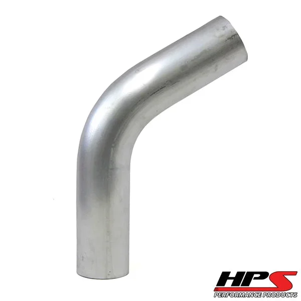 HPS 3.5 ” OD 60 Degree Bend 6061 Aluminum Elbow Pipe 16 Gauge w/ 5-5/8 ” CLR