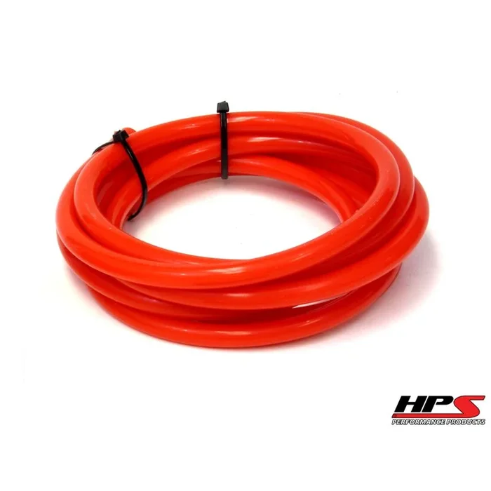HPS 5/32 ” (4mm) ID Red High Temp Silicone Vacuum Hose – Sold Per Feet