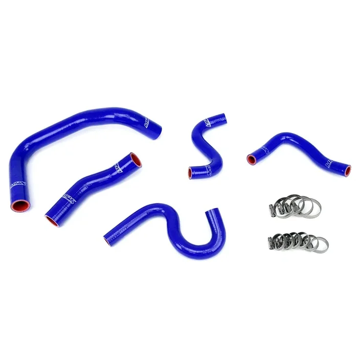 HPS Blue Reinforced Silicone Radiator + Heater Hose Kit for Toyota 85-87 Corolla AE86 4A-GEU Left Hand Drive