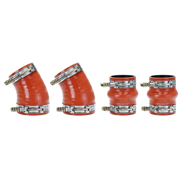 HPS High Temp Aramid Reinforced Silicone Intercooler Hose Boots Kit for Dodge 1994-2002 Ram Pickup 5.9L Cummins Diesel