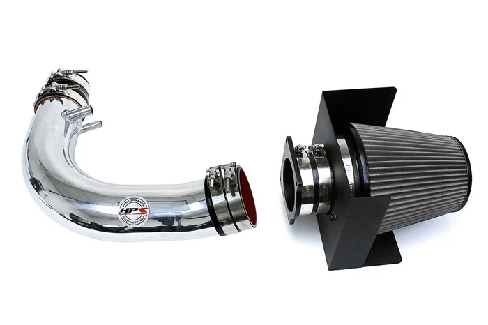 HPS Performance Short Ram Air Intake Lincoln Navigator 5.4L V8 SOHC (1998-1999) Polished / Black