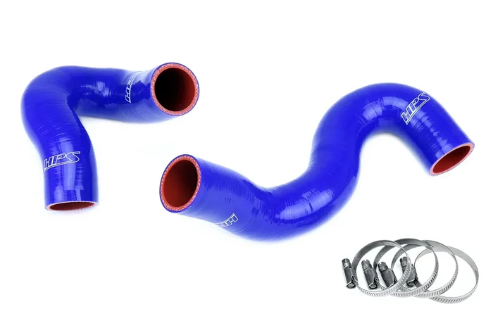 HPS Performance Silicone Radiator Hoses Audi A6 Quattro 3.0L V6 Supercharged (12-14) Blue / Black / Red