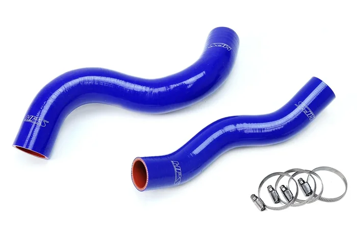 HPS Performance Silicone Radiator Hoses Jeep Grand Cherokee 4.7L V8 WK1 (05-09) Blue / Black / Red
