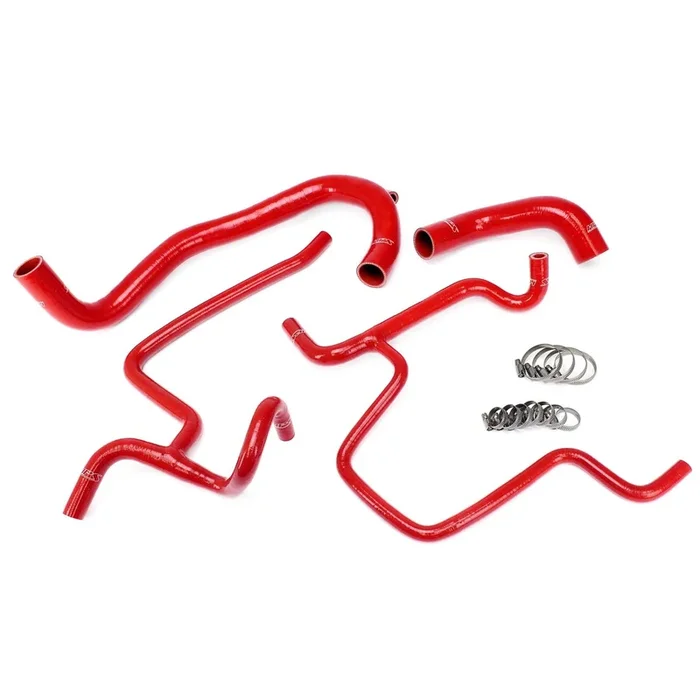 HPS Red Reinforced Silicone Radiator Hose Kit for Chrysler 12-13 300C SRT8 6.4L V8