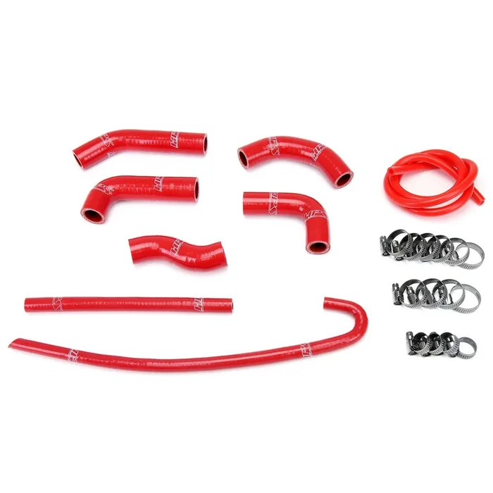 HPS Red Reinforced Silicone Radiator Hose Kit for Honda 00-10 XR650R