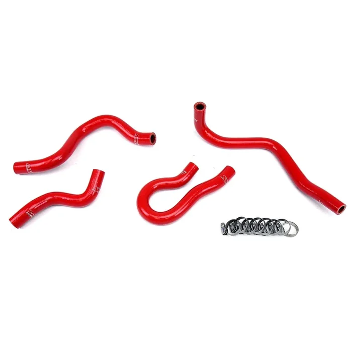 HPS Reinforced Red Silicone Heater Hose Kit Coolant for Honda 99-00 Civic EM1 Si B16 1.6L DOHC