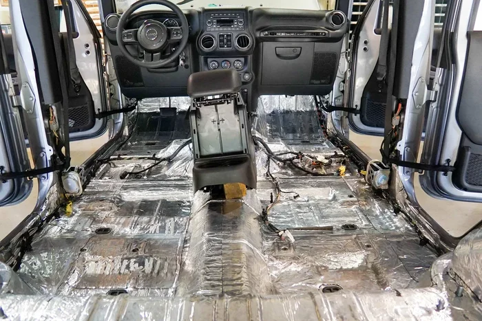 Hushmat 738901 Floor Pan Custom Insulation Kit