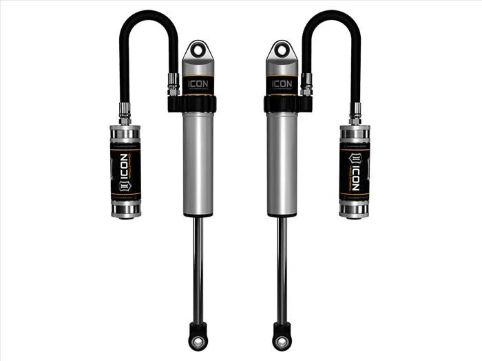 ICON 2.5 Series Stage 2 Shock Absorbers Toyota 4Runner (03-20) Front [Remote Reservoir / Non-Adjustable] w/ or w/o CDC Valves