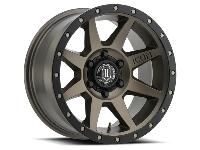 ICON Rebound 18×9 6×135 6mm Offset 5.25in BS 87.1mm Bore Bronze Wheel