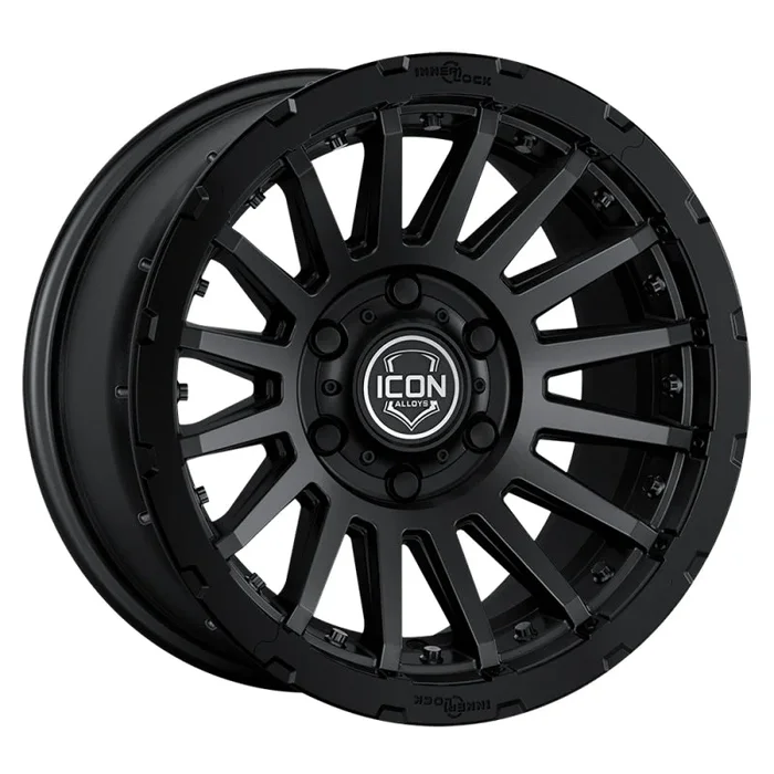 ICON Recon Pro 17×8.5 8 x 170 6mm Offset 5in BS Satin Black Wheel