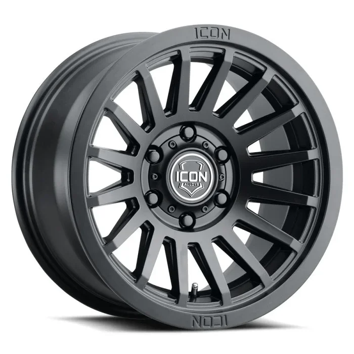 ICON Recon SLX 18×9 6×5.5 BP 25mm Offset 6in BS 95.1mm Hub Bore Satin Black Wheel