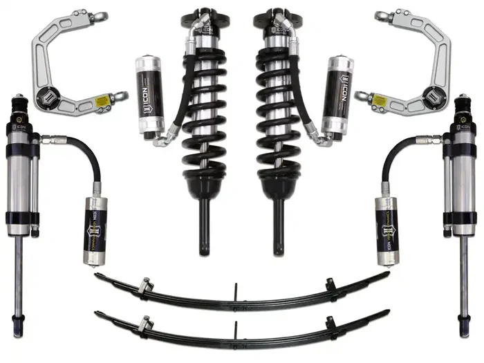 ICON Vehicle Dynamics FRDK_K53007 ICON 2005-2015 Toyota Tacoma 0-3.5″ Lift/2016-2023 Tacoma 0-2.75″ Lift Stage 7 Suspension System Billet UCA