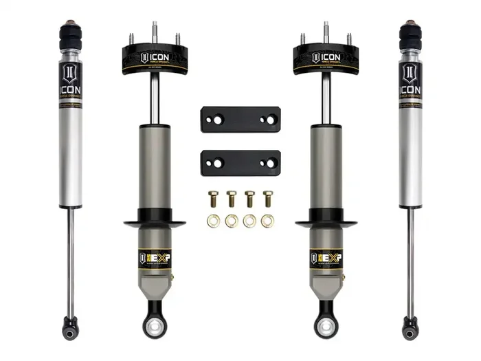 ICON Vehicle Dynamics FRDK_K53220 ICON 2005-2023 Toyota Tacoma 0-2″ Lift Stage 1 EXP Suspension System