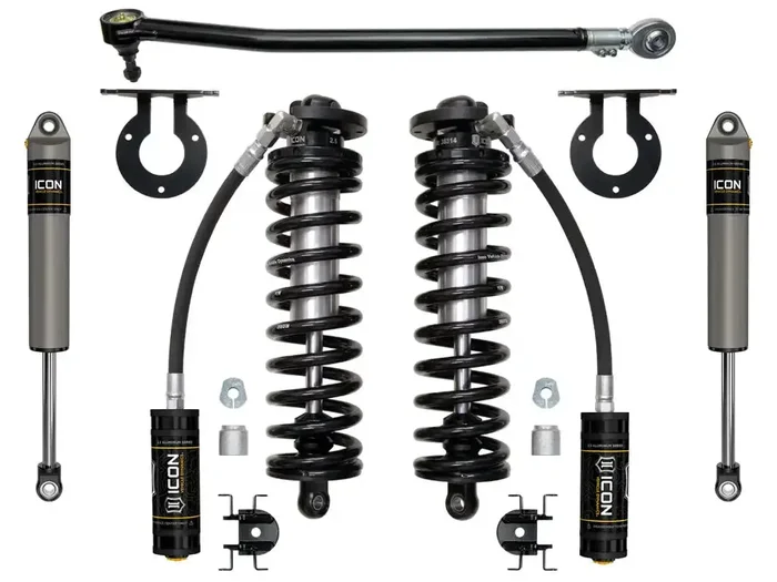 ICON Vehicle Dynamics FRDK_K63142 ICON 2017-2023 Ford F-250/F-350 Super Duty 4WD 2.5-3″ Lift Stage 2 Coilover Conversion System