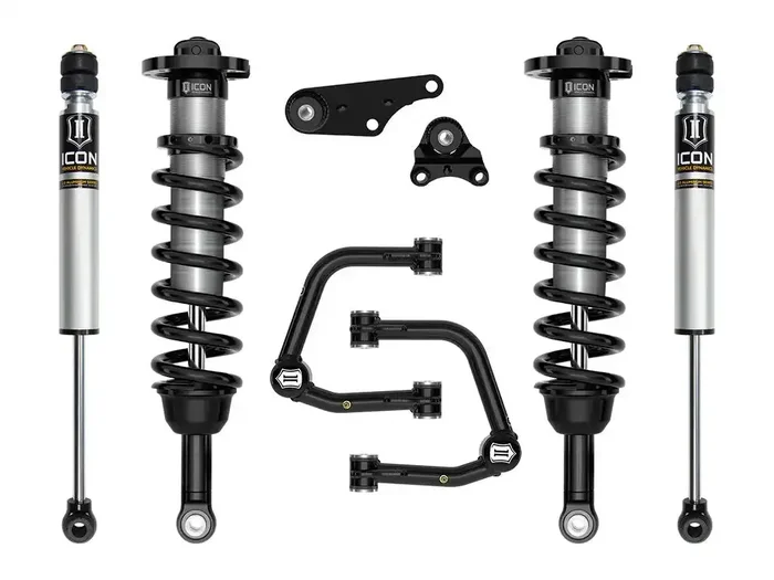 ICON Vehicle Dynamics K53292T ICON 2024 Toyota Tacoma 1.25-3″ Lift Stage 2 Suspension System Tubular UCA