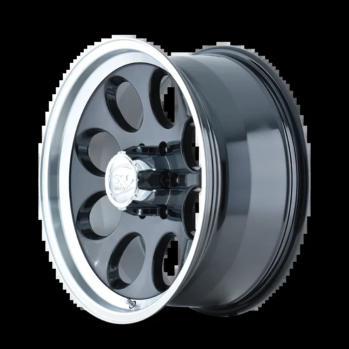 ION Type 171 15×8 / 6×139.7 BP / -27mm Offset / 106mm Hub Black/Machined Wheel