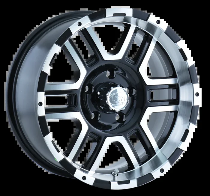 ION Type 179 17×8 / 5×135 BP / 10mm Offset / 87mm Hub Black/Machined Wheel