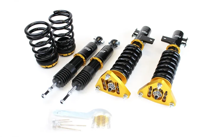 ISC N1 V2 Coilovers Hyundai Genesis Coupe (2008-2012) w/ Front Camber Plates – Street Sport or Track/Race