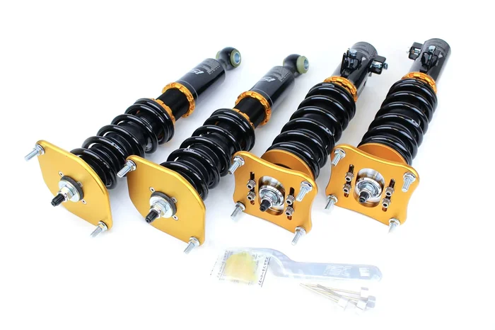 ISC N1 V2 Coilovers Mazda RX7 FC (1986-1991) w/ Front Camber Plates – Street Sport or Track/Race