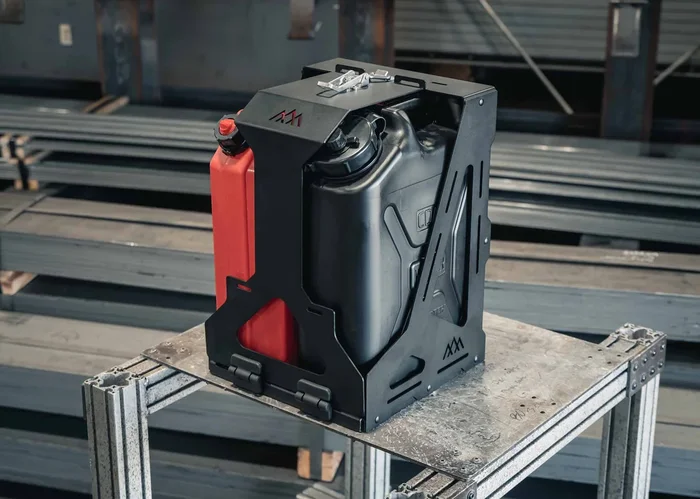 Jerry’s Can Holder – Dual Universal Jerry Can Carrier