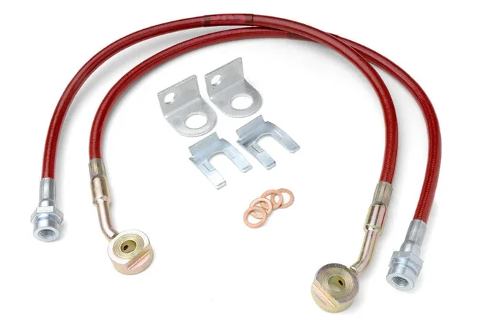 JKS Extended Brake Line Kit Jeep Wrangler LJ [Front] JKS2292