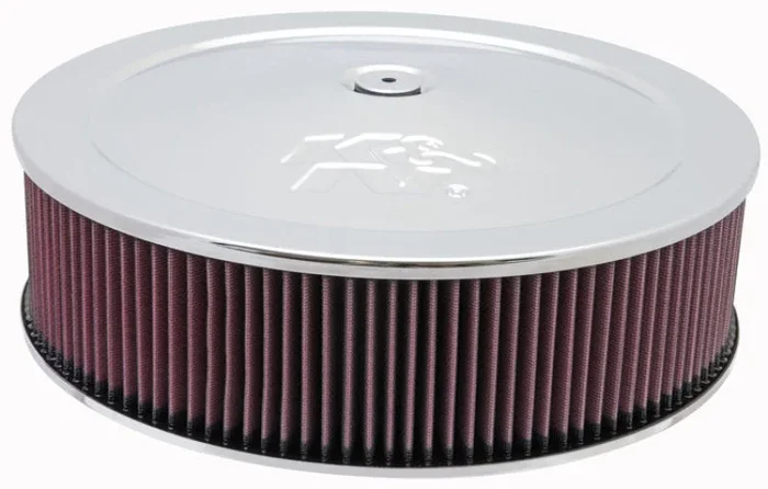K&N Universal Custom Air Filter – Round 5.125in Flange / 14in OD / 5.125in ID / 5.625in Height