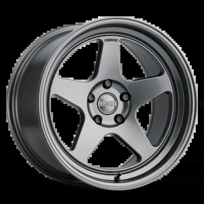 Kansei K12G Knp 17×9.5in / 5×120 BP / 12mm Offset / 72.56mm Bore – Gunmetal Wheel