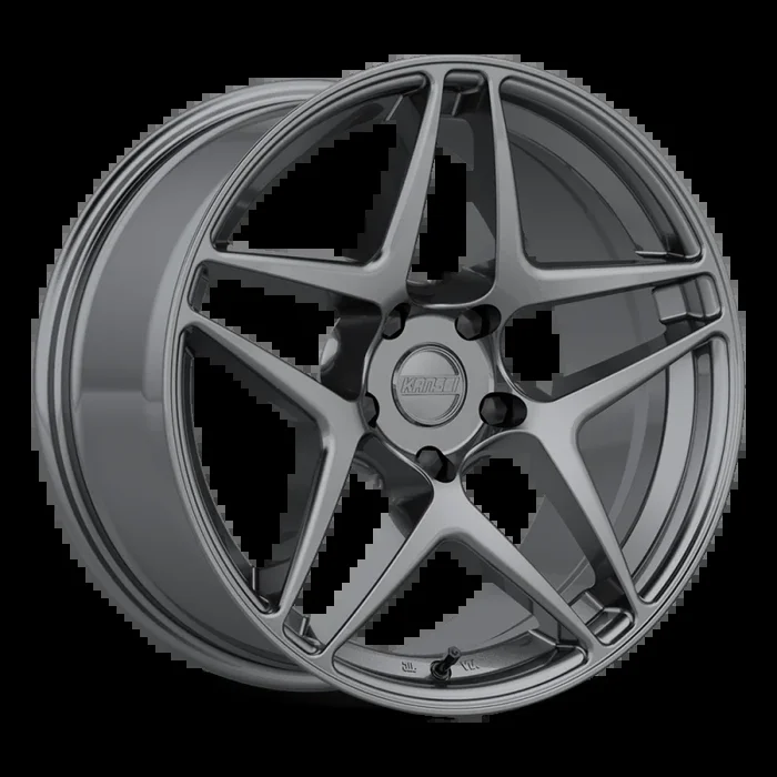 Kansei K15G Astro 19×9.5in / 5×112 BP / 35mm Offset / 66.6mm Bore – Gunmetal Wheel
