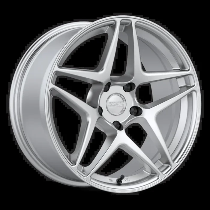 Kansei K15H Astro 19×8.5in / 5×120 BP / 35mm Offset / 72.56mm Bore – Hyper Silver Wheel